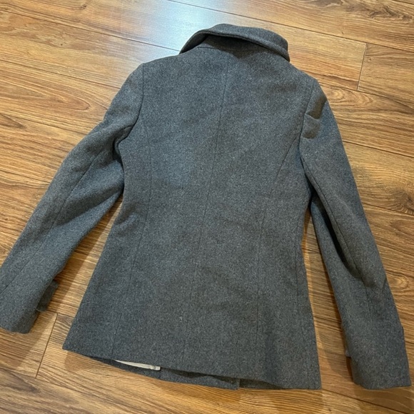 Babaton Pea Coat Grey Size XS - Picture 9 of 9